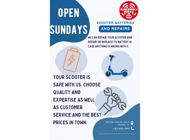 E-bike and Scooter Repairs 